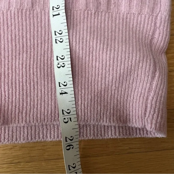 FRANCO VALERI Pink embroidered lambswool Angora blend sweater - Vintage - Picture 6 of 7